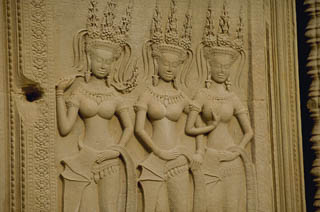 Apsaras At Angkor