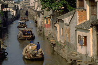 Backwater canal Suzhou China