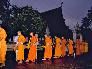 Monks At Sunrise